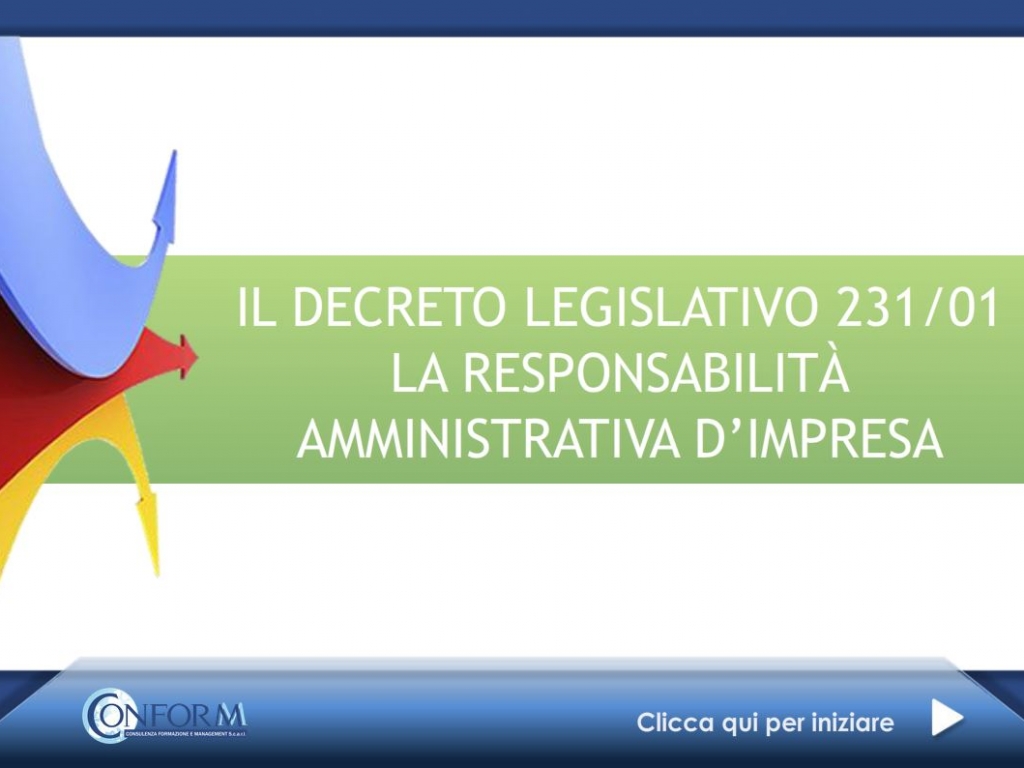 Il DL 231-01 – La responsabilità amministrativa d’Impresa