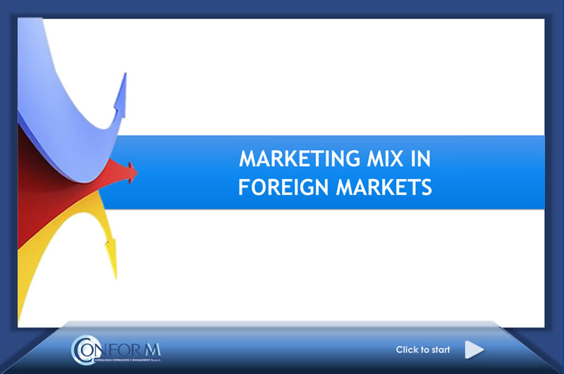 Marketing Mix in foreign Markets