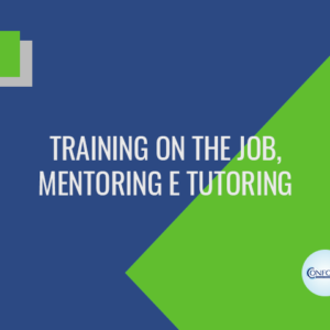 Training on the job, mentoring e tutoring