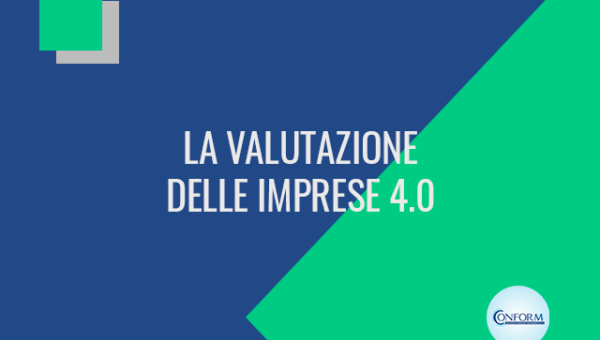 LA VALUTAZIONE DELLE IMPRESE 4.0